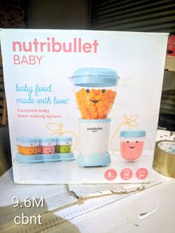 Nutribullet infant feeding