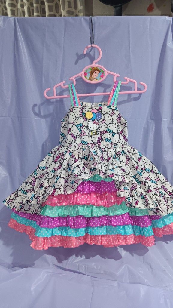 Custom Hello Kitty 1st Birthday Party Dress
