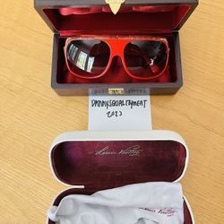 red millionaire sunglasses