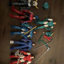 Vintage 1996 Ronin Warriors Action Figures