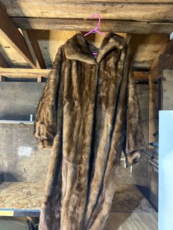 Vintage Weiss Mink Coat
