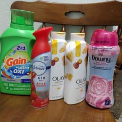 Un Gain Dos Bolsas Body Wash Y Un Dawny  Y Un Febris Por Solo $35