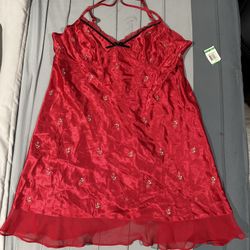 Morgan Taylor Intimates Sweet Valentine Red Nightgown - Size Large, NTW