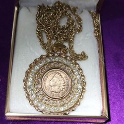 Indian Head 1901 pendant 