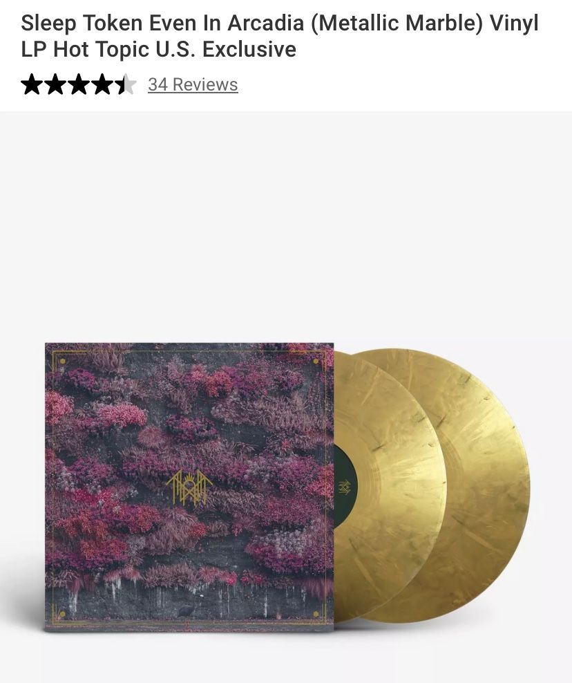 Limited Editions Sleep Token Vinyl