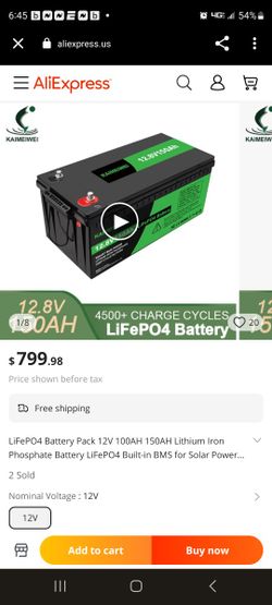 Lithium Battery Barely Used