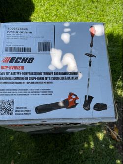 Blower and trimmer echo