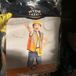 👷 Hyde & EEK! Construction Worker Costume – Kids One Size