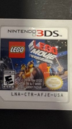 The Lego Movie Videogame Nintendo 3DS Cartridge