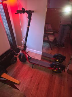 Ninebot Red and Black Electric Scooter
