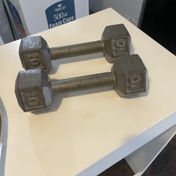 10lb Dumbbells