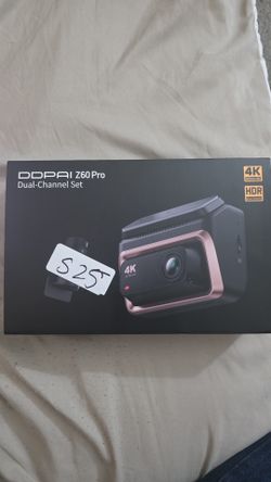 DDPAI Dash Cam Z60 Pro 4G LTE with SIM Card Hardwire Kit Set