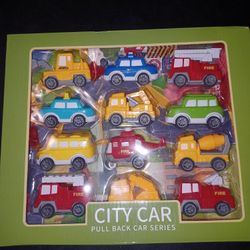 Bennol City Car Pull Back Car Series Set
New Bennol pull back car set 