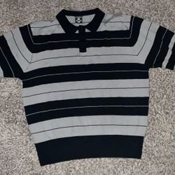 lowrider striped shirt. 4xl