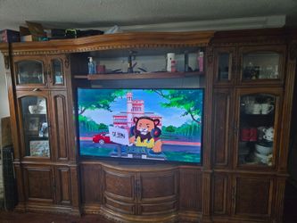 TV Stand for Living Room, Large Entertainment Center