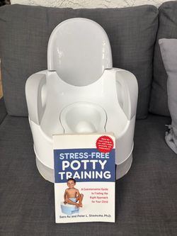 Toddler Potty Training Toilet with Book