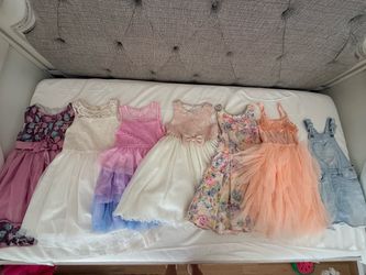 7 girl dresses size 6 to 7