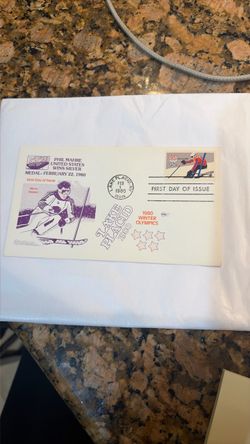 1980 Lake Placid Winter Olympics First Day Cover