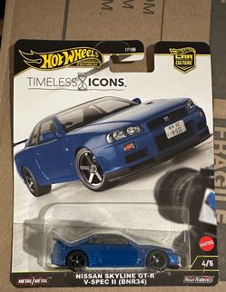 Hot Wheels NISSAN SKYLINE GT-R V-SPEC II (BNR34)