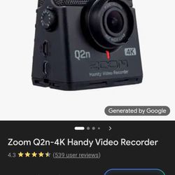 Zoom Q2n 4K Handy Video Recorder