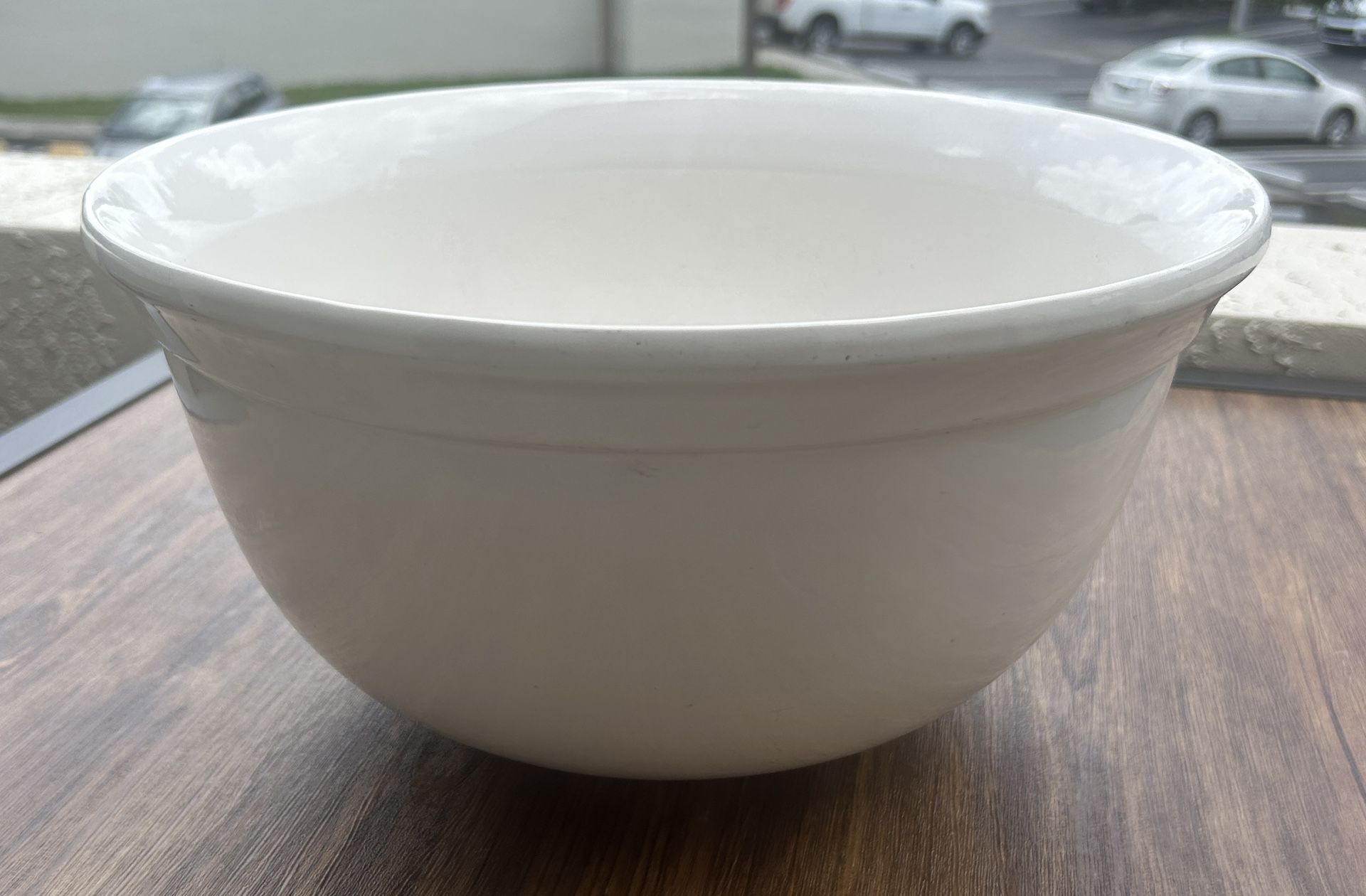 Vintage Ceramic Mixing Bowl 13 Inches