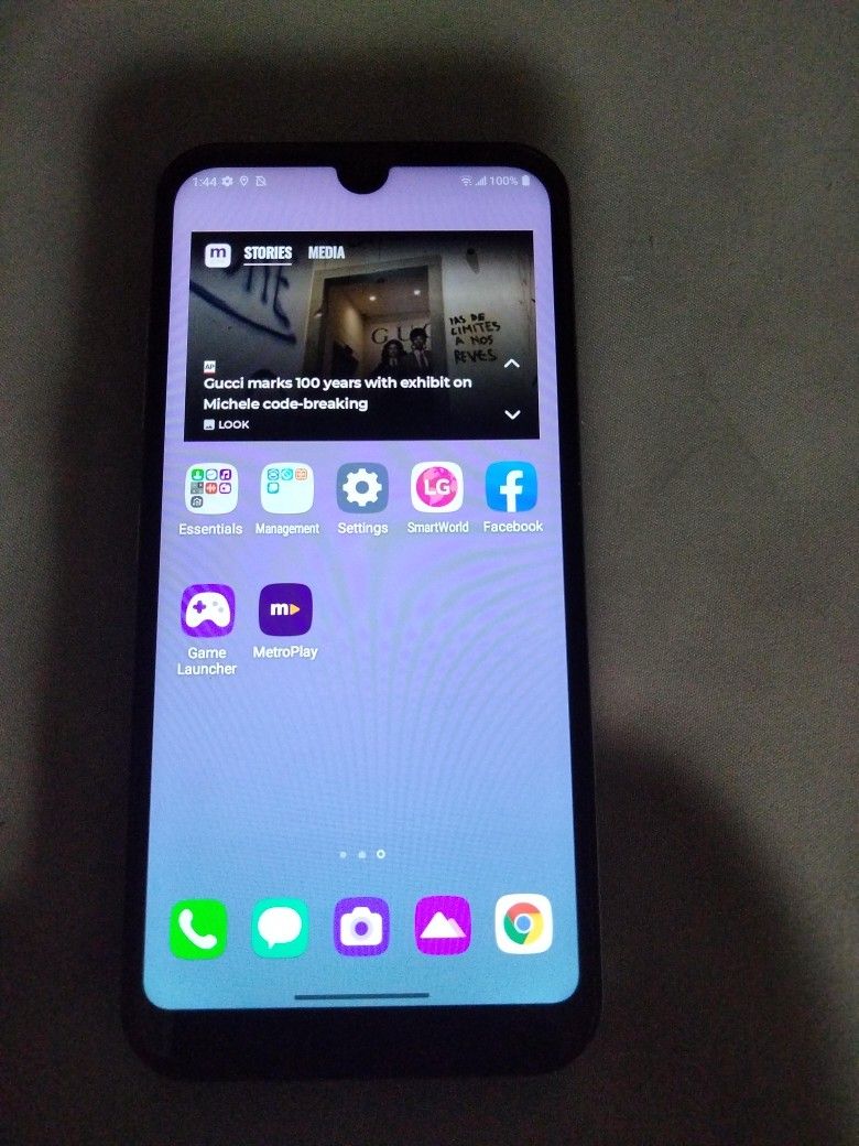 LM-K300 MM Silver LG Phone
