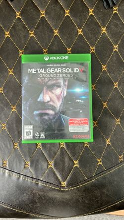 Metal gear solid five ground zeros Xbox One