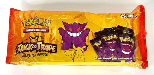 Pokemon TCG Halloween Trick Or Trade 2022 Booster Bundle 120 Sealed Packs - NEW