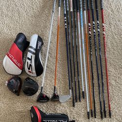Various Premium Shafts And Golf Clubs 