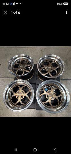 New 16x8 SL2 Klutch wheels +15 offet  4x100