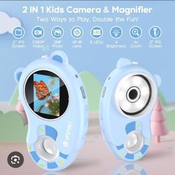 Kids Camera And Magnifier
