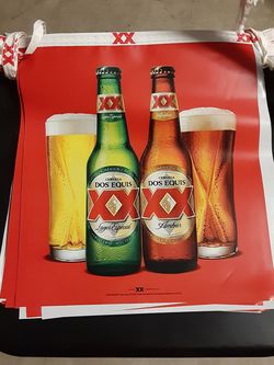 Dos XX & Tecate hanging banners