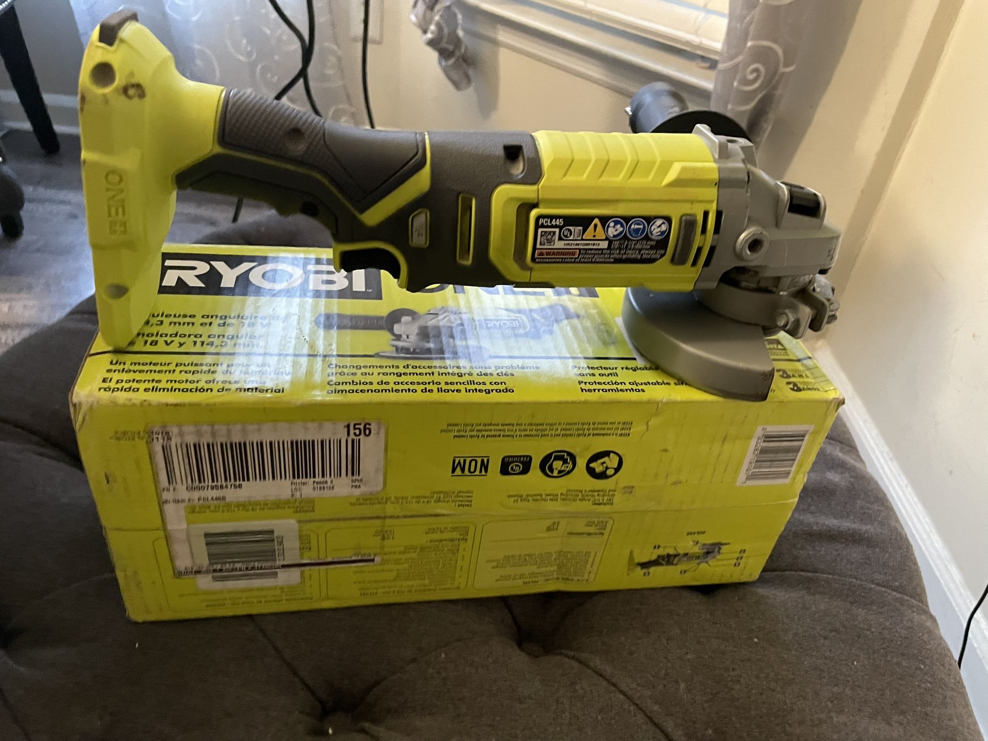 Angle Grinder W/battery