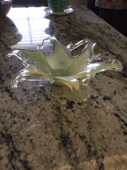 Candy bowl glass