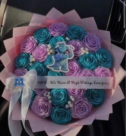 Monsters Inc. Themed Rose Bouquet
