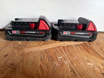 Milwaukee M18 CP2.0 Batteries