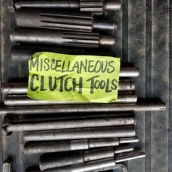 ASSORTED CLUTCH TOOLS 