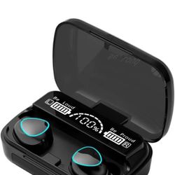 M10 Wireless Bluetooth Earbuds With Digital Case 