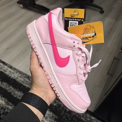 Nike Dunk Low Triple Pink GS / Women / Men Sizes Sneakers / Shoes