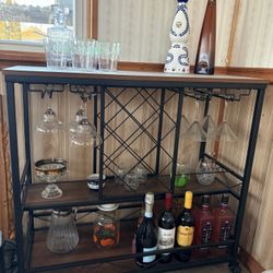 Rolling Bar Cart