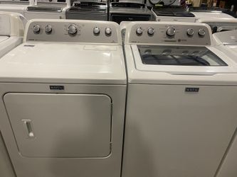 MAYTAG COMERS QUALITY XL CAPACITY WASHER & DRYER ELECTRIC SET SETS*