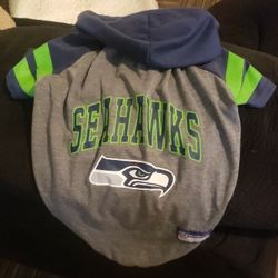 Pets First NFL SEAHAWKS Top w/ Hood