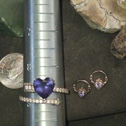 Pre Paired  NATURAL Gemstone Jewelry Sets