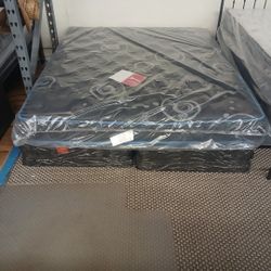 CALKING FIRM MATTRESS AND BOX SPRING 