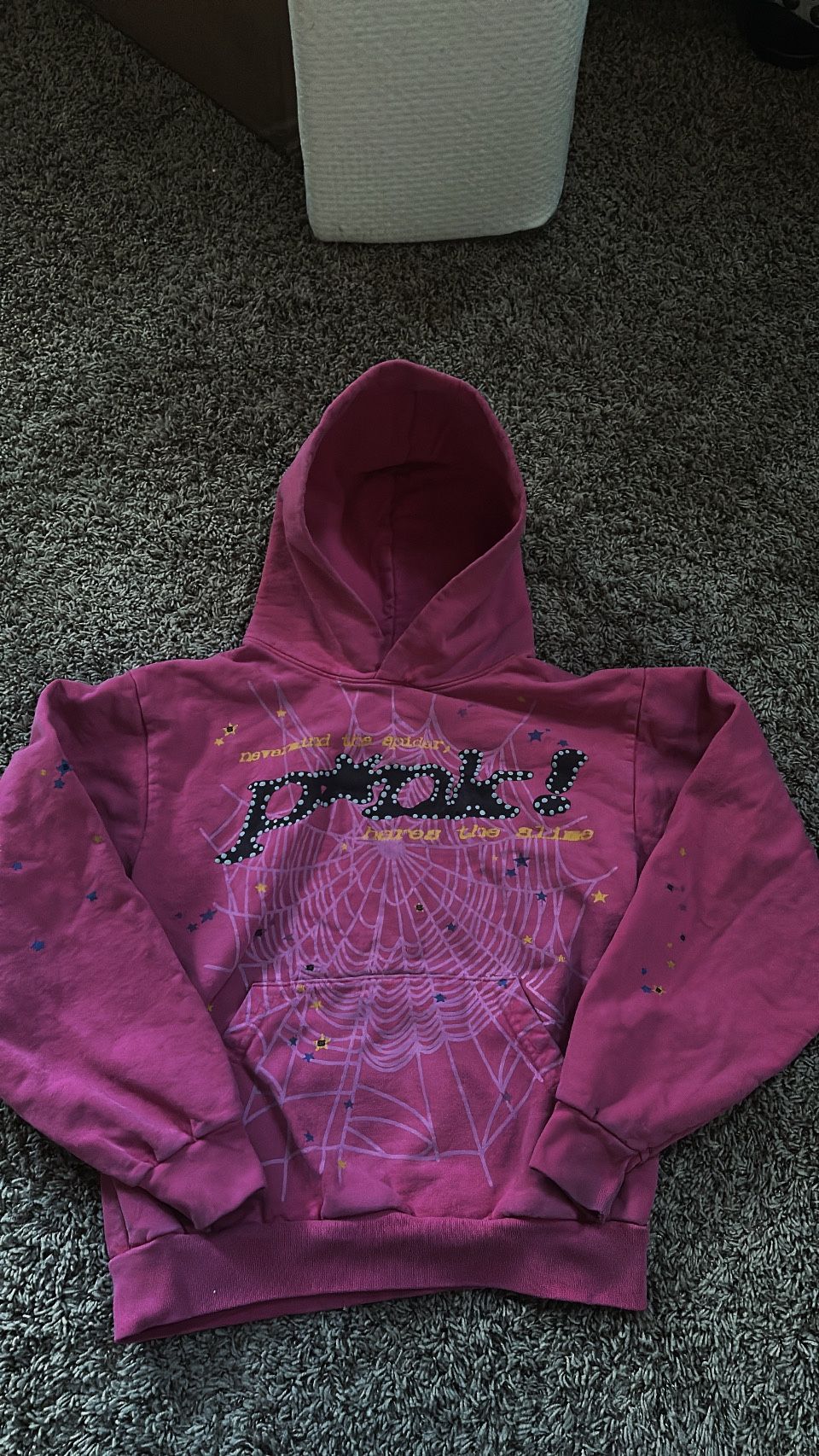 Pink Punk Sp5der Hoodie