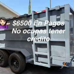 New 8x4x12 Hydraulic Dump Trailer 