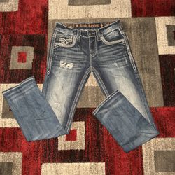 Rock Revival Ripped Jeans 