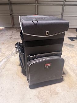 Cleaning supply trolly