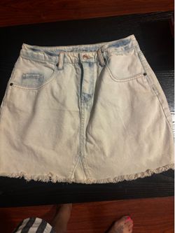 Denim skirt