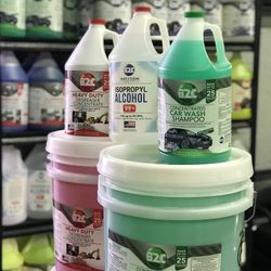 Dealership and Heavy Equipment Cleaning Supplies 